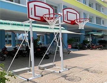 Trụ bóng rổ di động trường học