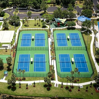 Sơn sân tennis lớp lót kích thước hạt cao su 1mm