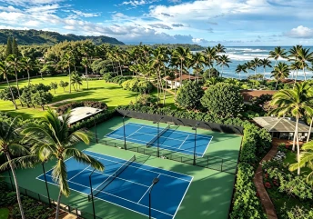 Sơn sân tennis tại Hải Phòng
