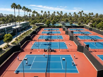 Sơn sân tennis tại Lạng Sơn