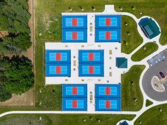 Thi công sân pickleball ECOPICK 9 lớp