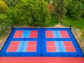 Thi công sân pickleball chuẩn thi đấu