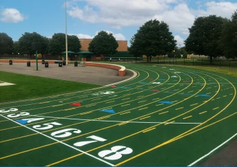 Sơn đường chạy 2 lớp TOPSPORTS nền xi măng