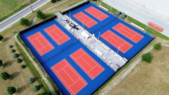 Sơn sân tennis 6 lớp US OPEN LAYKOLD
