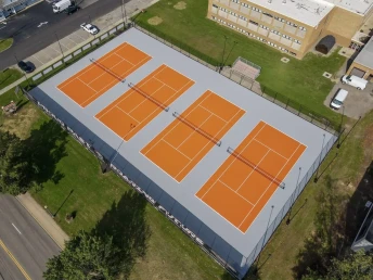 Sơn sân tennis chống nứt ngoài trời